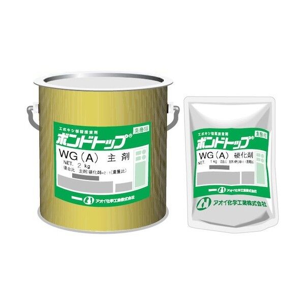 ボンドトップWG(A) 3kgセット グレー BT33P 1S