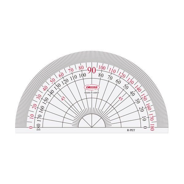 オリオンズ12cm分度器