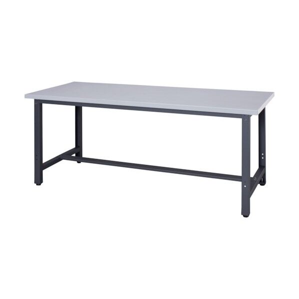 スチール天板作業台 天板ライトグレー色 WZS-1875N 1点