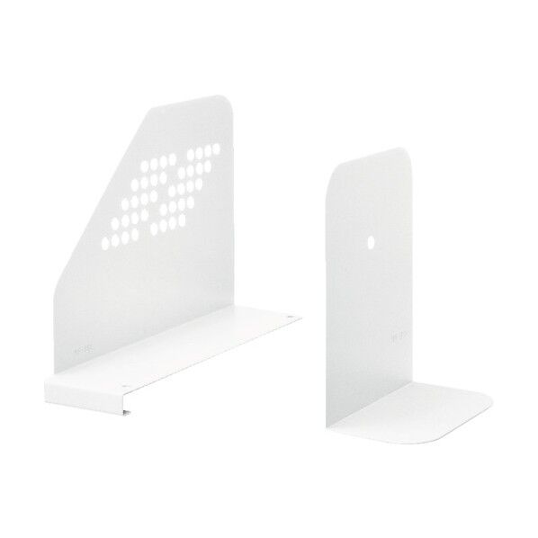 壁面収納庫用 ブックエンド 棚板はめ込みタイプ