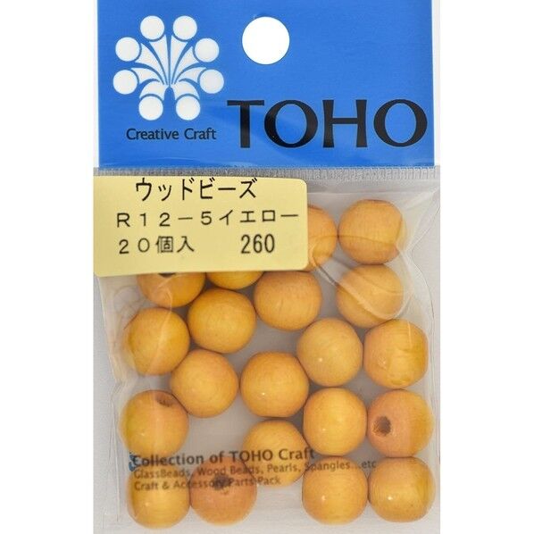 TOHO ウッドビーズ 20ヶ入り
