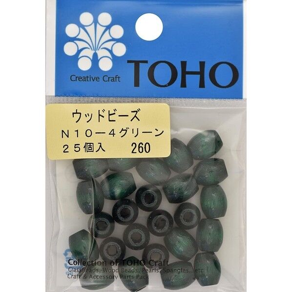 TOHO ウッドビーズ 25ヶ入り