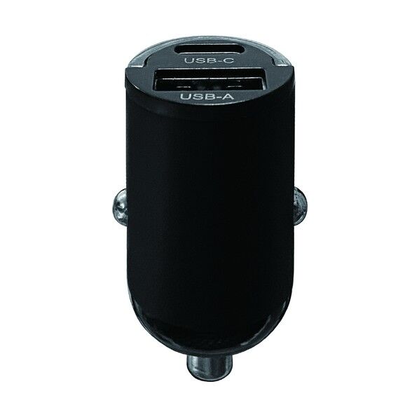 PD20W最小カーチャージャーUSB(A+C)