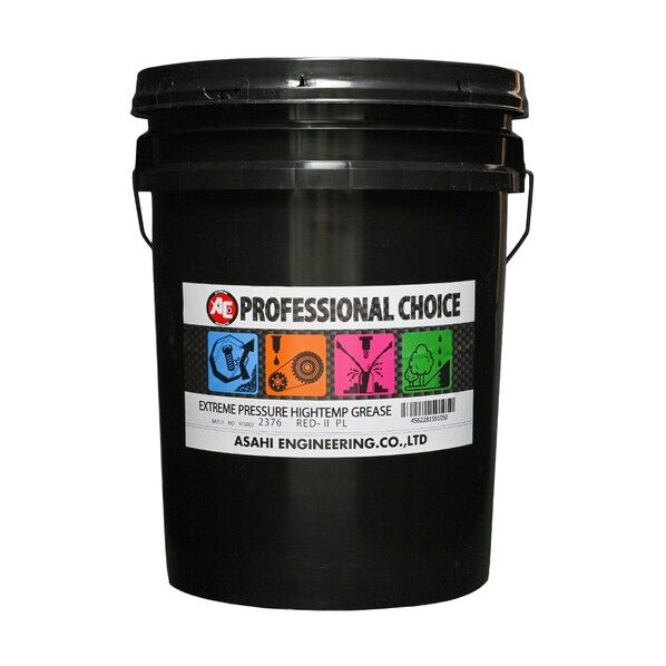 旭エンジニアリング 極圧・高粘着グリース ペール アカ 3018 1缶...