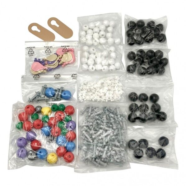 分子モデルシステム Molymod 有機セット (原子×111個、リンク×140本) L 3-7128-02 1