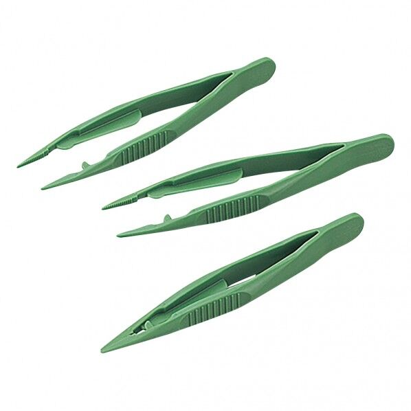 プラスチックバイオピンセット １０本入 5-5305-01 10本