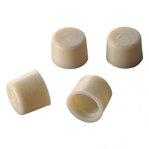 Ｍキャップ（シリコン製） Ｍ－１２Ａ １０個入 6-350-01 10個