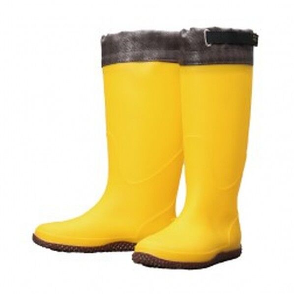 農林女子長靴ロングS イエロー