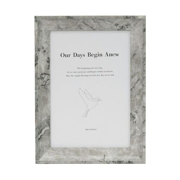 フォトフレーム FrameMarble L グレー FRAMEMARBLELGR 1点...