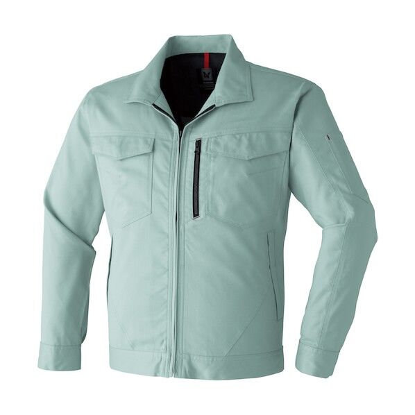 ブルゾン E860 帯電防止素材 LLサイズ オリーブ E860 LL 4 1点