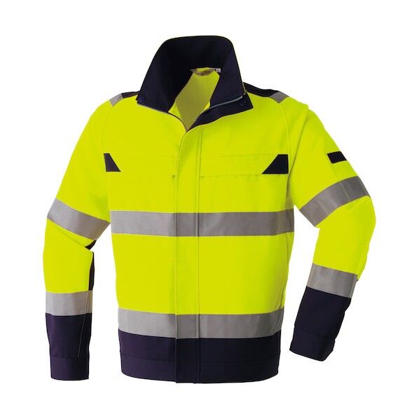 高視認ブルゾン E780  蛍光イエロー 4Lサイズ E780 4L 14 1個