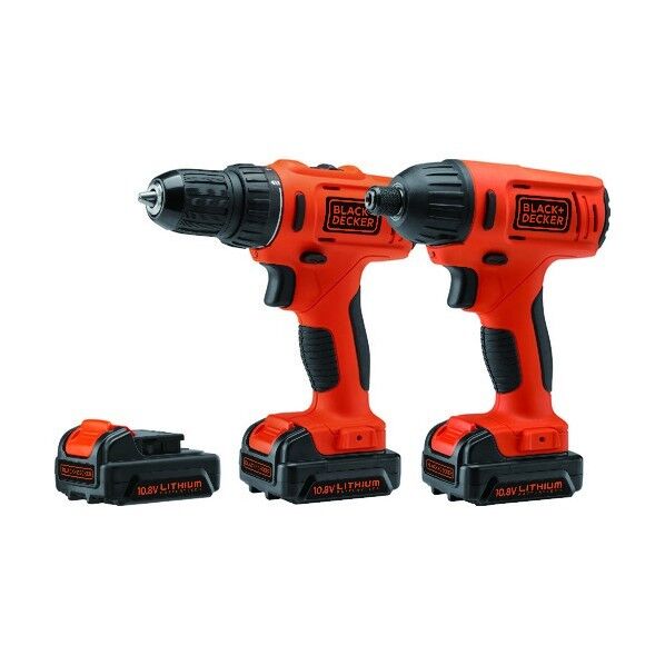 10.8Vインパクトドライバー/ドリルドライバーセット 1セット