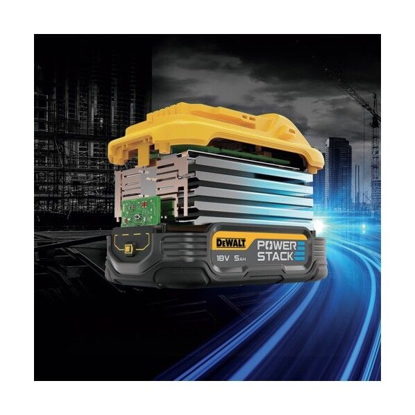 DEWALT 18V 5.0Ah Powerstackバッテリー DCBP518-JP 1個