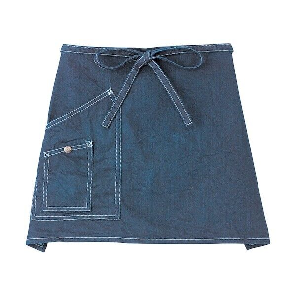 ワークウェア ショートエプロン ミディアムインディゴ F LCK79005-12-F 1点...