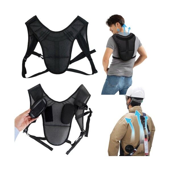 ※法人専用品※ フルハーネス専用インナーパット(ショートタイプ&背中パッド付) BR-10002 1個...
