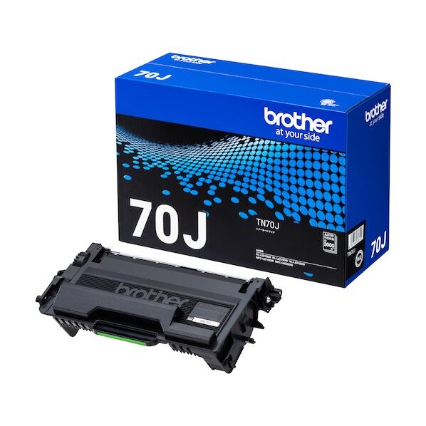 ブラザー工業 トナーカートリッジ モノクロ TN70J 1点