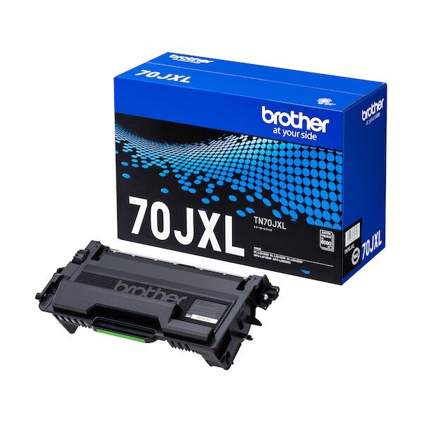 ブラザー工業 トナーカートリッジ モノクロ TN70JXL 1点