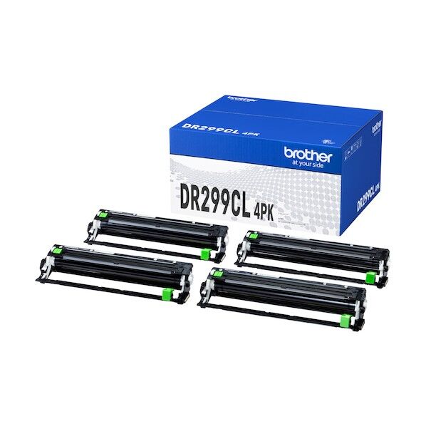ブラザー工業 ドラムユニット (シアン、マゼンタ、イエロー、ブラック) DR299CL 4PK 4個...