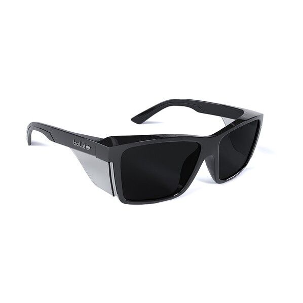 保護メガネ STKS420 BLACK GLOSS FRAME SMOKE LENS