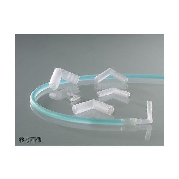 PVDFチューブコネクター(L型)