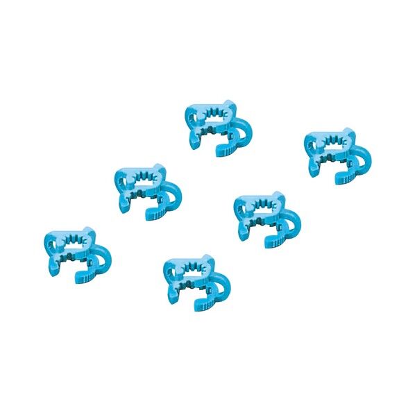 ケッククリップ・テーパージョイント用 適合スリ部上径:10mm ミントグリーン 6-510-01 10個