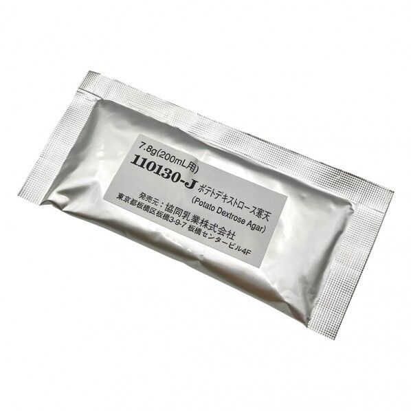 小分け包装粉粉末培地 (ポテトデキストロ-ス寒天) 6-8813-02 40袋