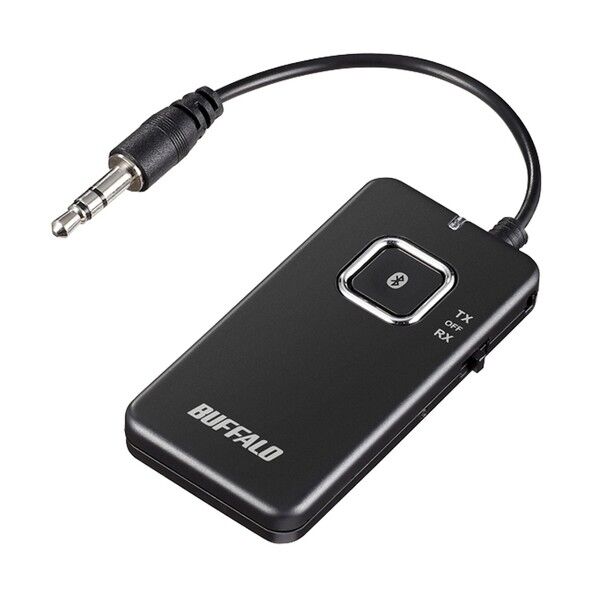 バッファロー Bluetoothオーディオトランスミッター&レシーバー 低遅延対応モデル ブラック BSHSBTR500BK 1個...