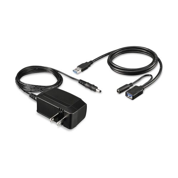 ポータブルHDD向け給電用ACアダプター AC-DC5PSC2 1個