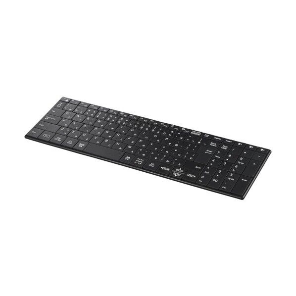 キーボード Bluetooth5.0対応 コンパクトキーボード ブラック BSKBB320BK 1個