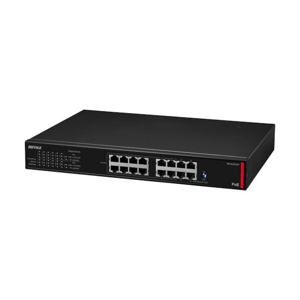 法人向 レイヤー2 Giga アンマネージPoEスイッチ BS-GU2216P 1個