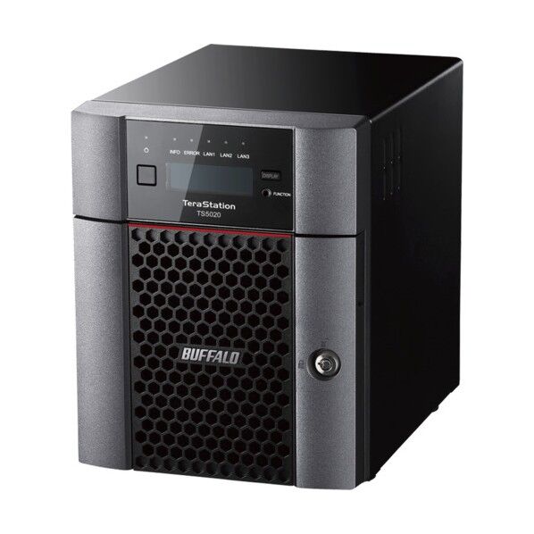  NAS TeraStation TS5420DNシリーズ 4ドライブ8TB TS5420DN0804 1個...