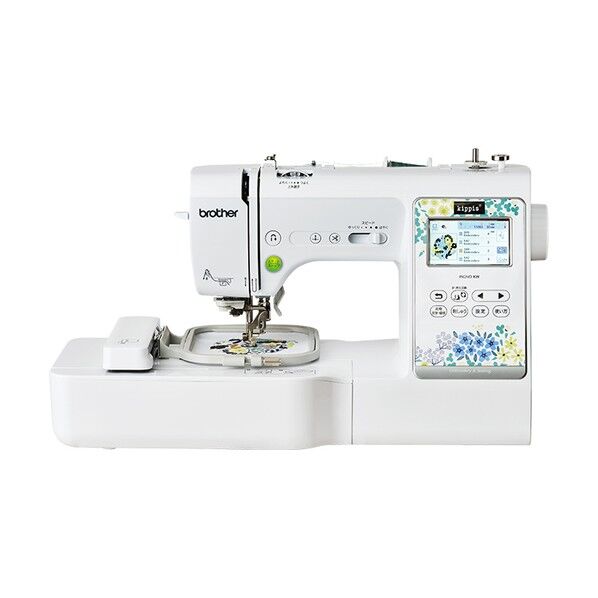 刺しゅうミシン PICNO KW ホワイト 52.2×21.9×30.7