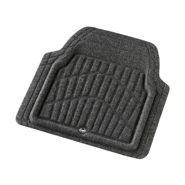 カーマット ファブリーズ フロント1枚 60x146cm ブラック