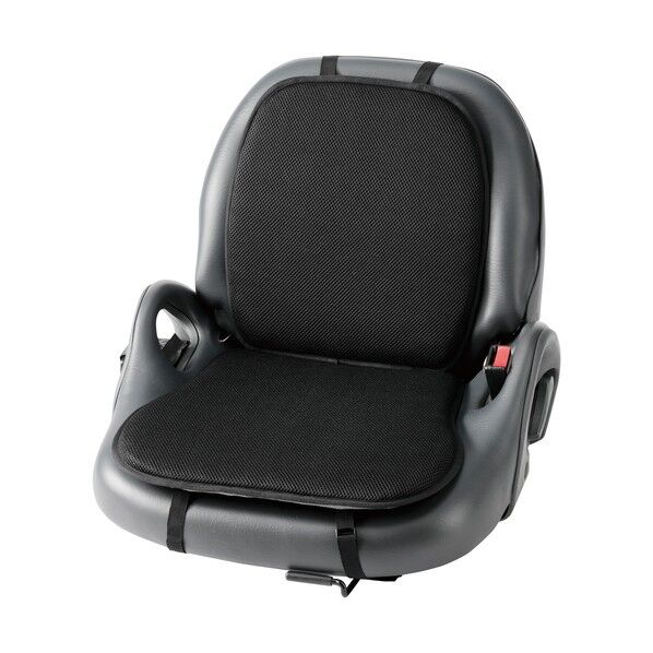 クッション FリフトエアーC 背座クッション 44x79cm ブラック