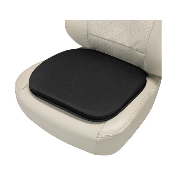  サポートクッション ふんわり癒し低反発 ヒップ型 43x43cm ブラック 56064308 1点...