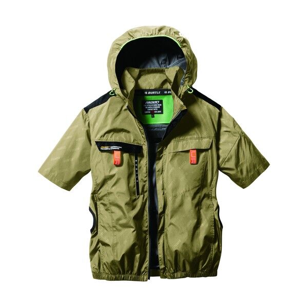 AC半袖ブルゾンカーキ AC2026-23-3XL 1着