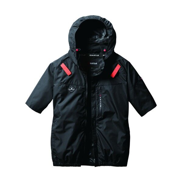 BURTLE 【2025年メーカー今期完売】 AC半袖ブルゾン AC2066-35-XL ブラック AC2066-35-XL 1着