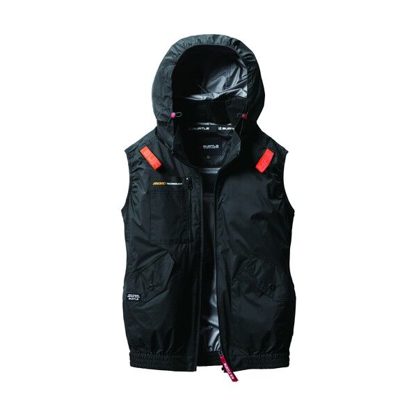 BURTLE ACベスト AC2074-35-XXL ブラック AC2074-35-XXL 1着