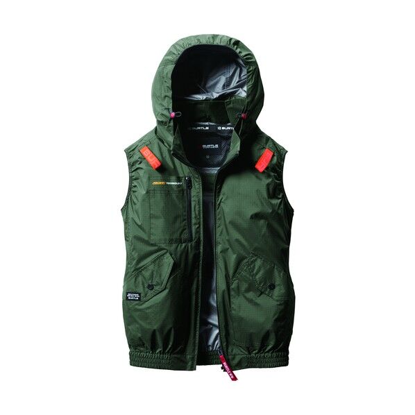 【2025年メーカー今期完売】 ACベスト AC2074-14-XL ミルスグリーン