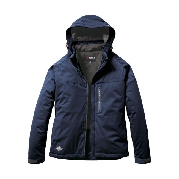 BURTLE ストレッチフーディ防寒ジャケット3260-3-Mネイビー 3260-3-M 1着