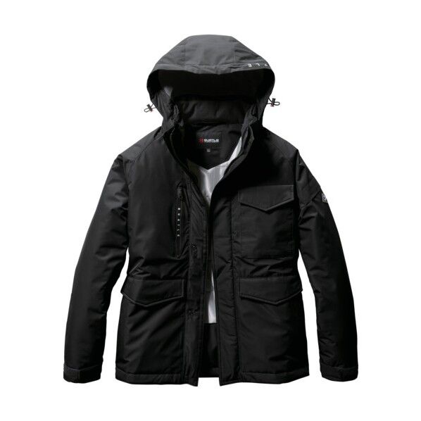 防水防寒ジャケット7620-35-Lブラック