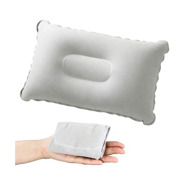 持ち運び簡単 エアー枕