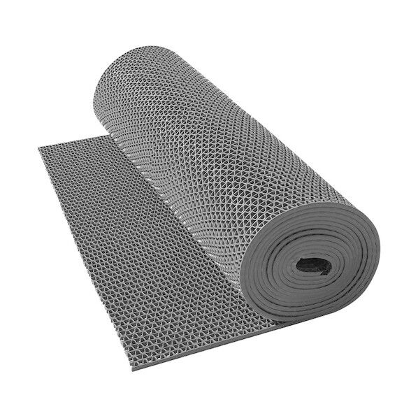 カーボーイ 安全歩行マット8mm 900mm×6m グレー グレー AI8-9006GY...