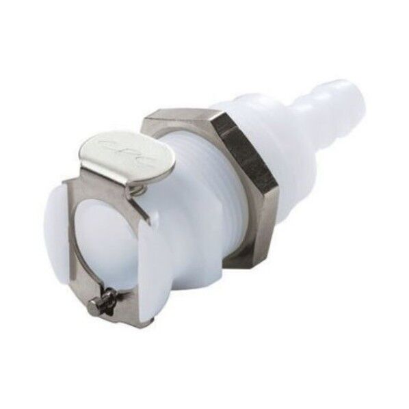 超小型カップリング　パネルマウント　ボディ　6.4mm（1/4インチ） 