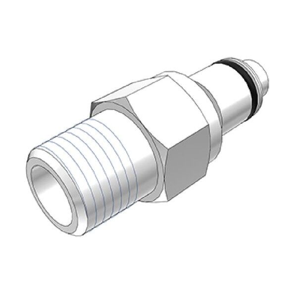 Colder Products Company 超小型カップリング ネジ取付 インサート ネジ規格R1/4 PLCD24004BSPT 1個