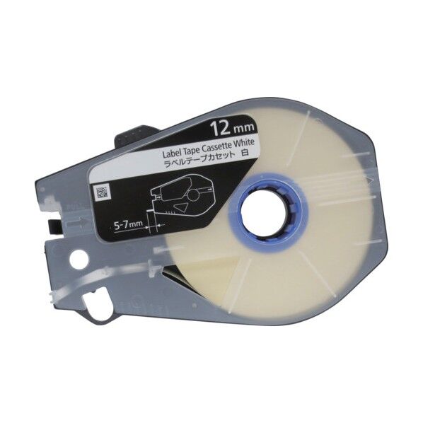 ラベルテープカセット 12mmx30m 白