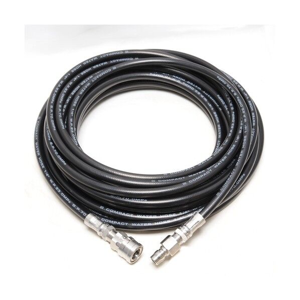 コンパクトホース 3/8ワンタッチカプラ付 1/4ホース 10M