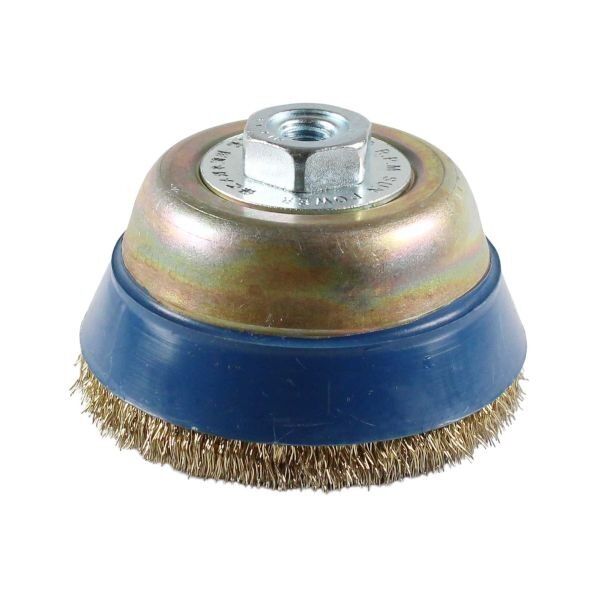 HSカップ メッキ線撚リ 75mm DS-136 1個