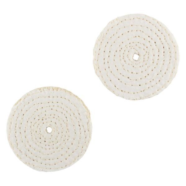 軸付バフ交換用75mmサイザル 2個