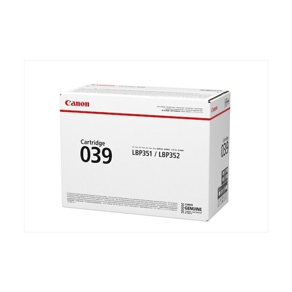 CANON トナーカートリッジ039 0287C001 CRG-039 1本